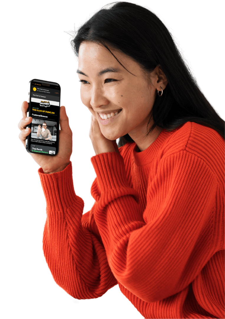 Woman with phone